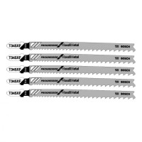 Bosch T345XF Bi-metal Progressor Jigsaw Blades For Wood & Metal Cutting 5 Blades &pound;12.99